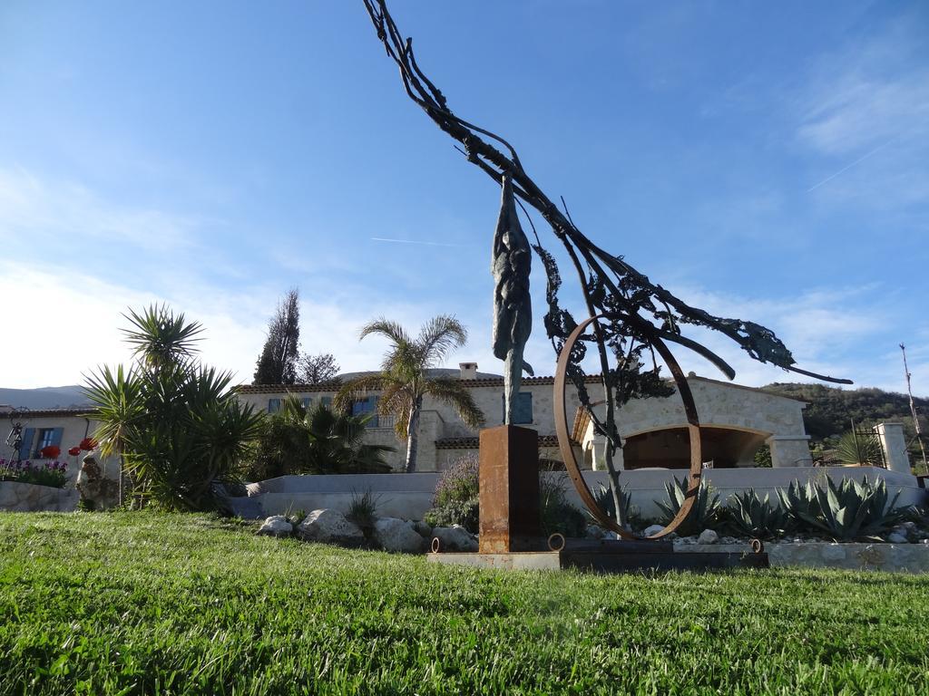 Les 4 Elements Bed & Breakfast Tourrettes-sur-Loup Eksteriør bilde