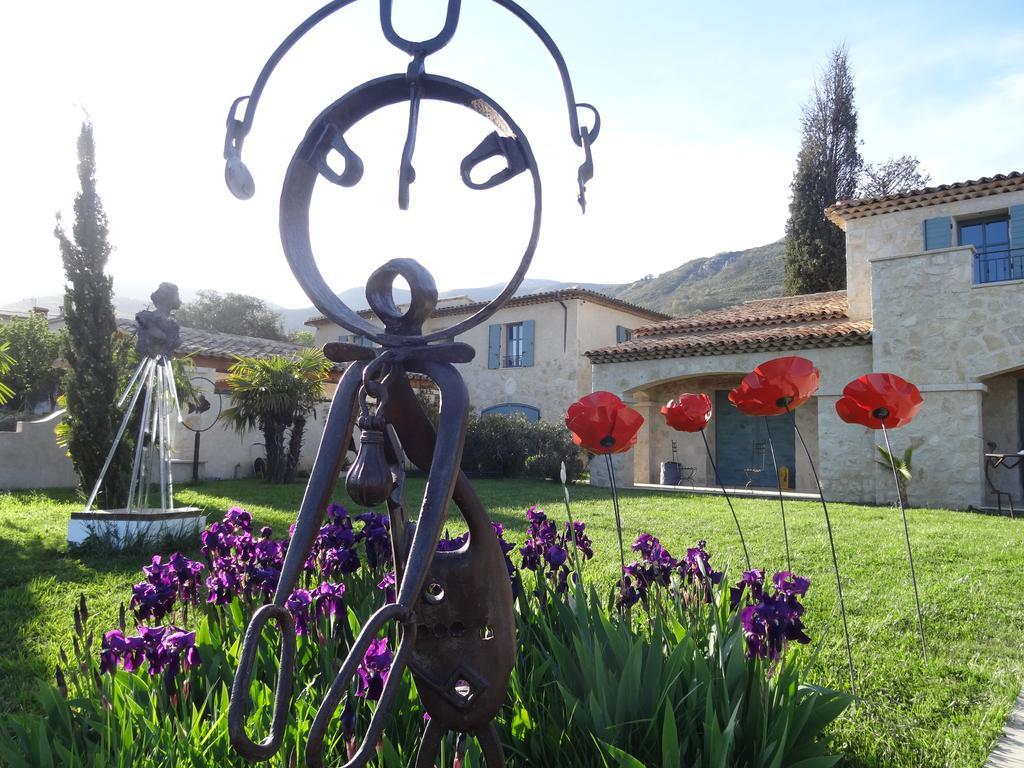 Les 4 Elements Bed & Breakfast Tourrettes-sur-Loup Eksteriør bilde