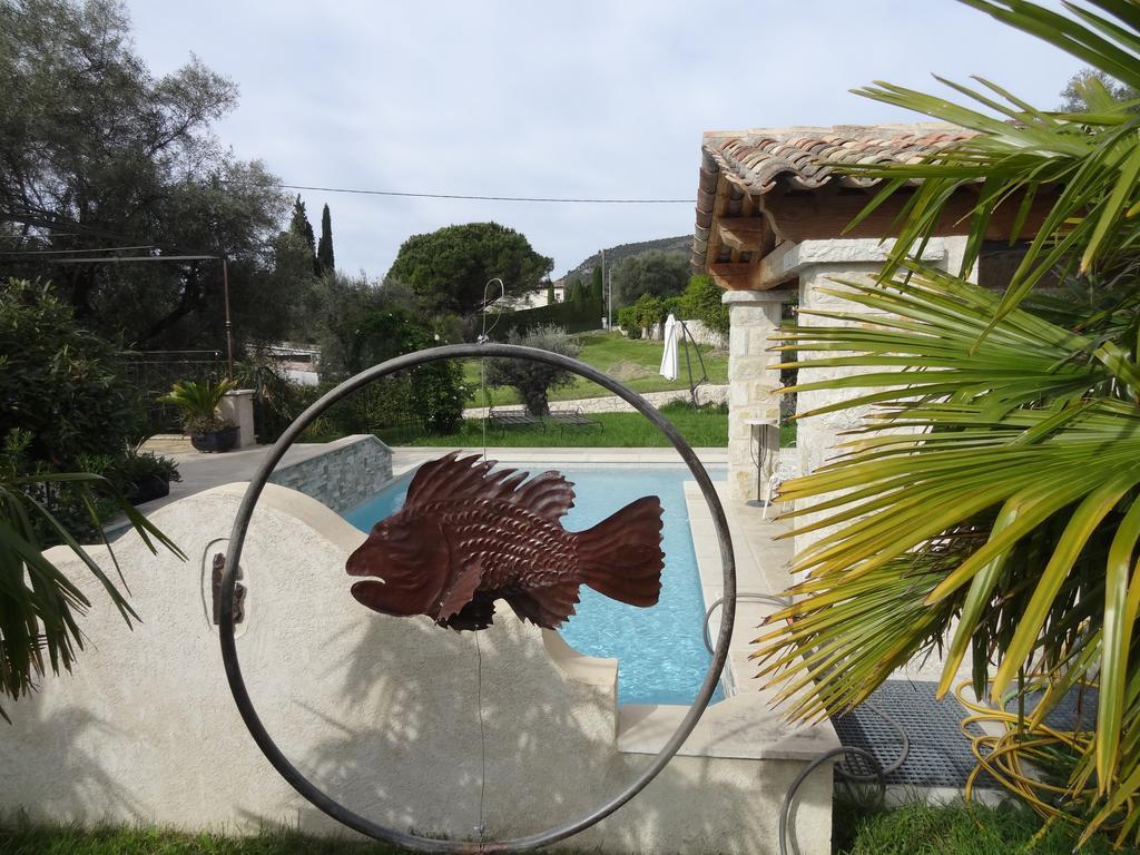 Les 4 Elements Bed & Breakfast Tourrettes-sur-Loup Eksteriør bilde