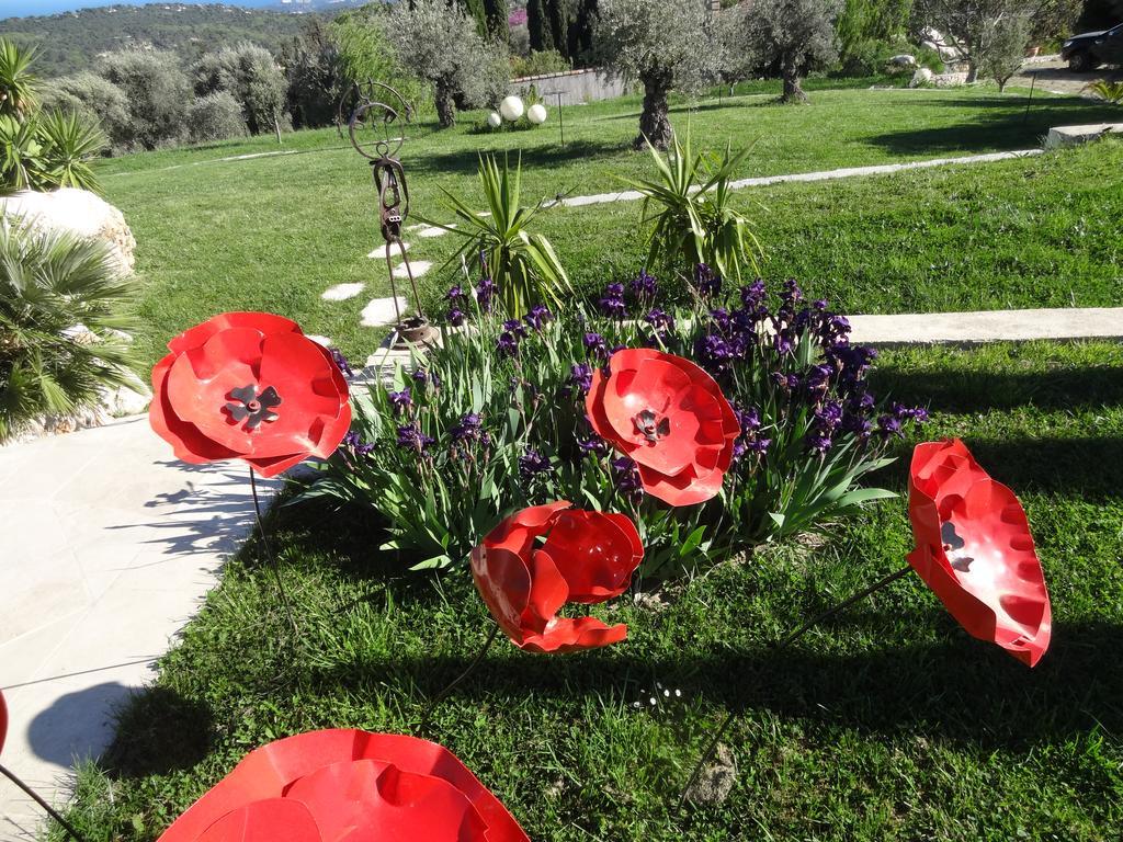 Les 4 Elements Bed & Breakfast Tourrettes-sur-Loup Eksteriør bilde