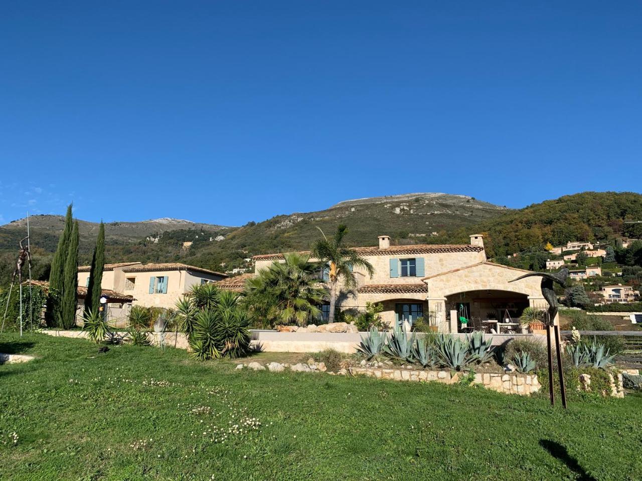 Les 4 Elements Bed & Breakfast Tourrettes-sur-Loup Eksteriør bilde